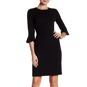 DONNA MORGAN DRESS BLACK BACK ZIP 8 NWT